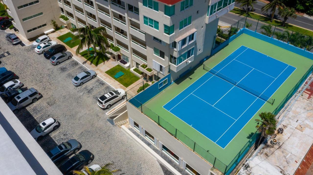 Apartment On The Beach With Terrace Ocean View, Brisas Cancun 01 By Beach & Ocean Apartments Buitenkant foto