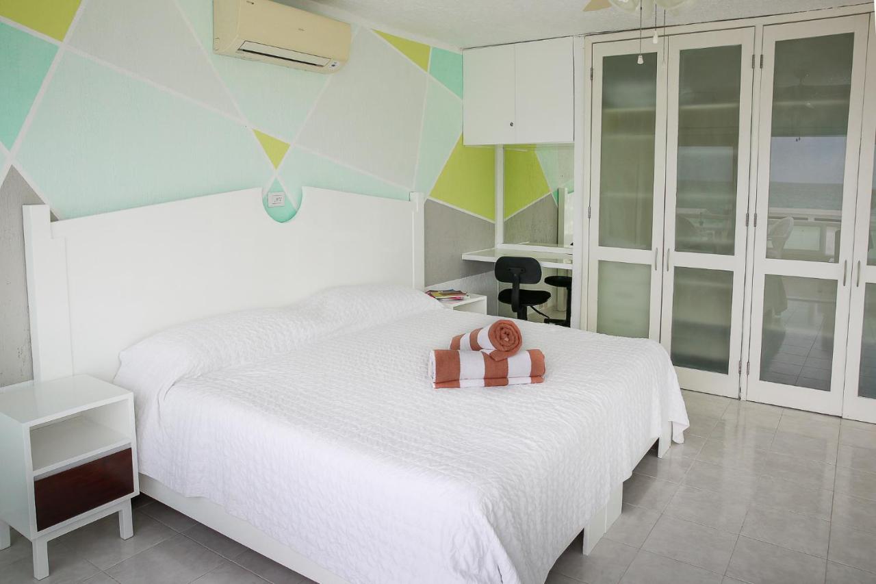 Apartment On The Beach With Terrace Ocean View, Brisas Cancun 01 By Beach & Ocean Apartments Buitenkant foto