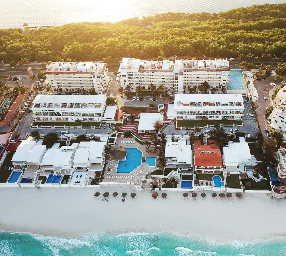 Apartment On The Beach With Terrace Ocean View, Brisas Cancun 01 By Beach & Ocean Apartments Buitenkant foto